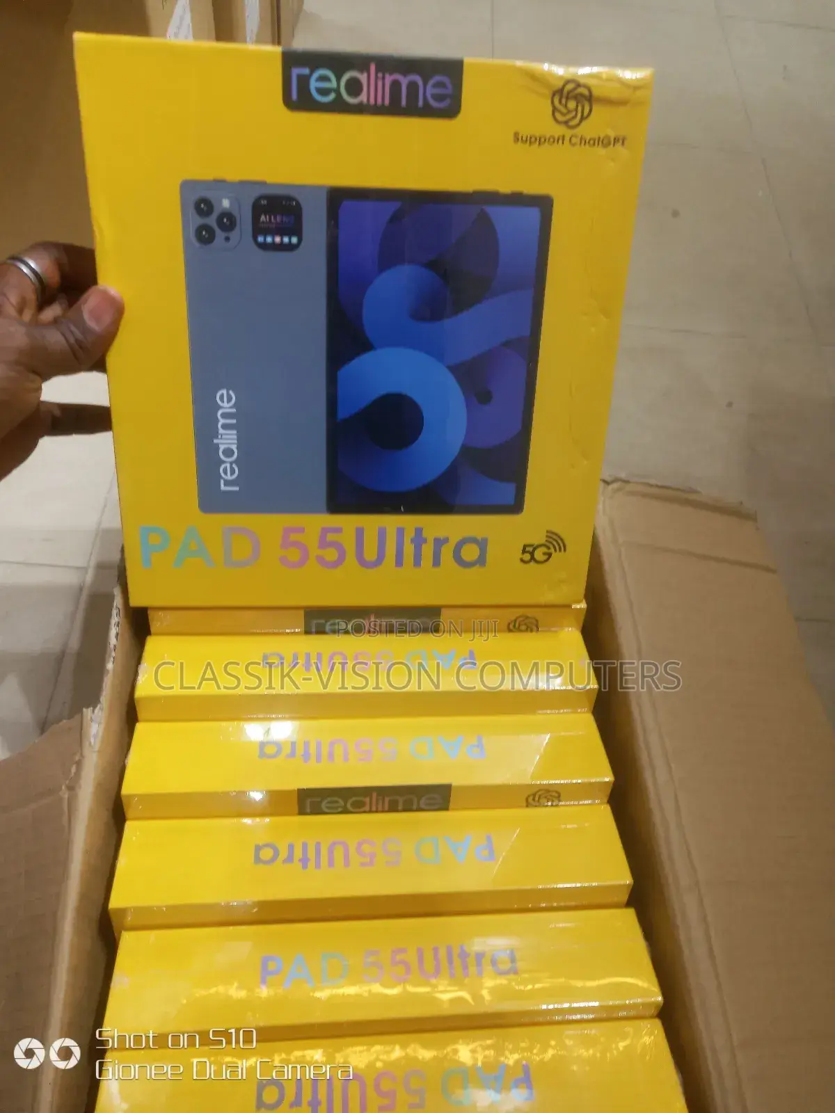 Realime Pad 55 Ultra 12gbram 512rom Black