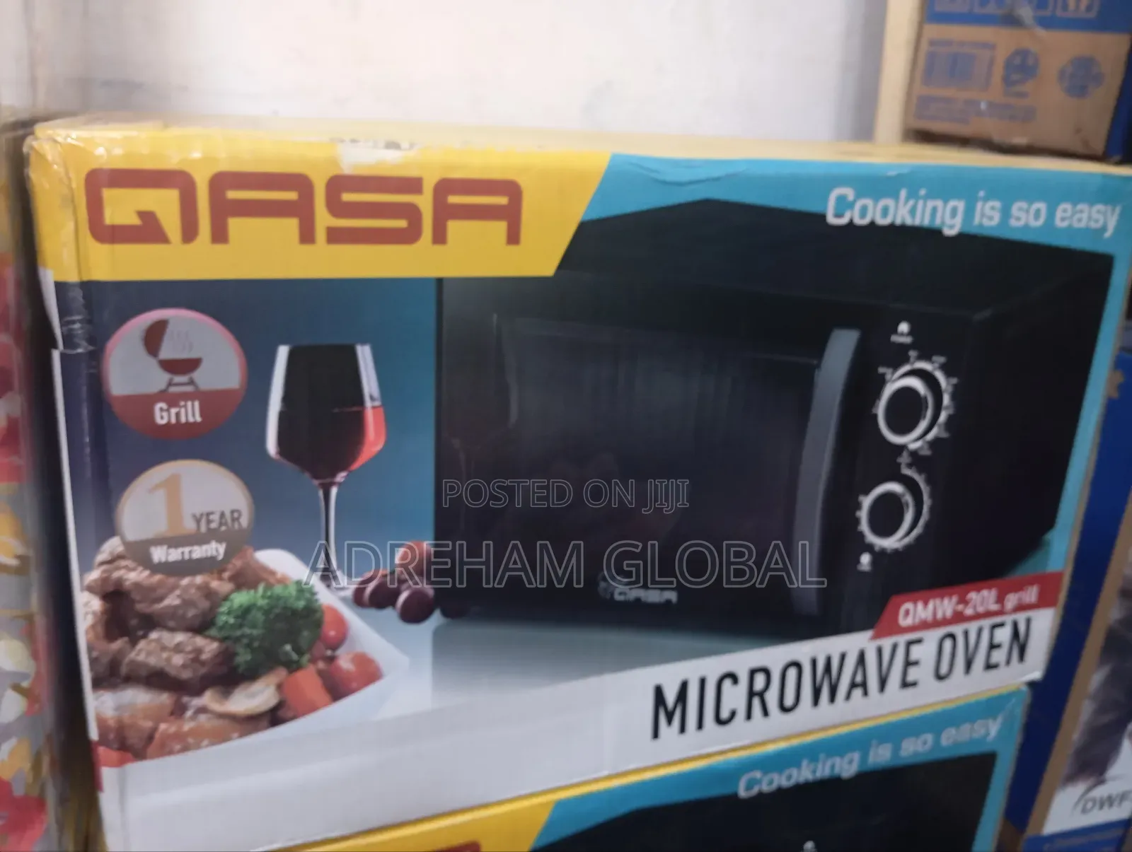 Qasa Microwave Oven With Grill QMW- 20L.
