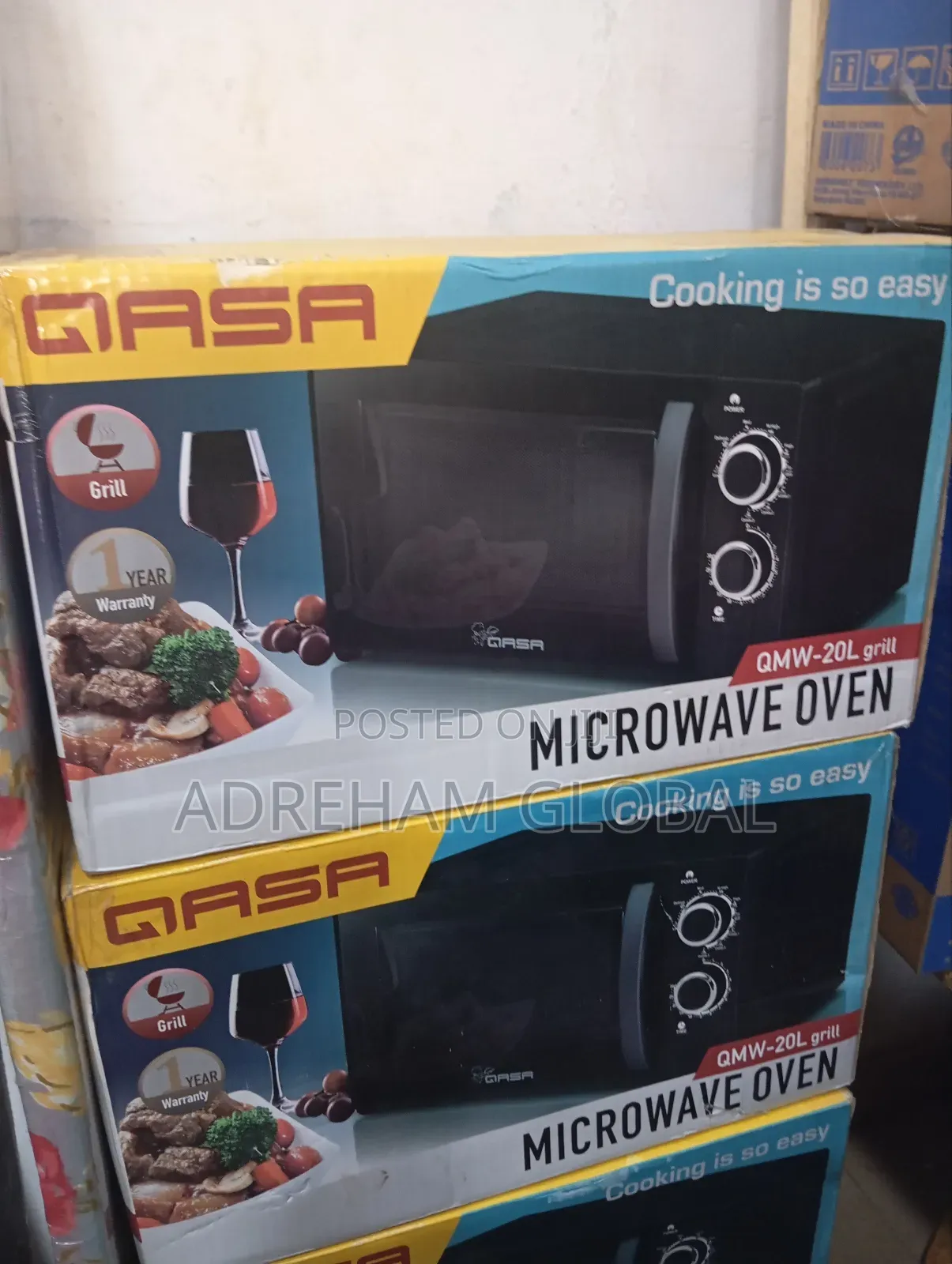Qasa Microwave Oven With Grill QMW- 20L.