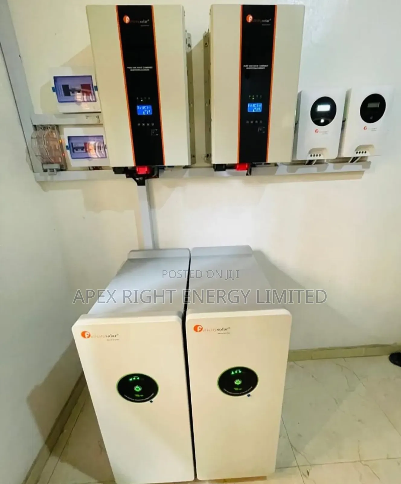 20kva Felicity System_setup/ 30kwh-Lithium Ion Battery