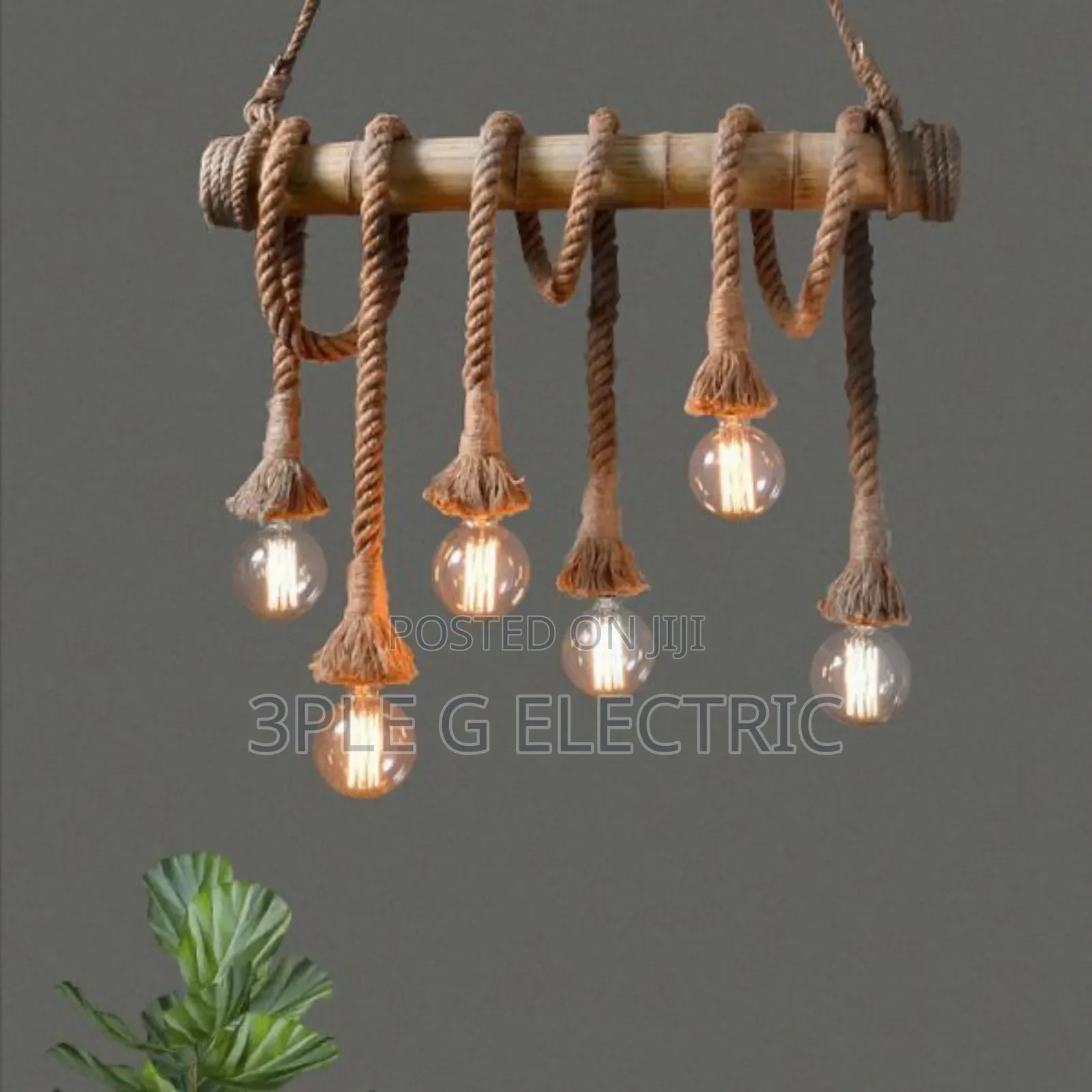 Morden by 6 Lampholder Pendant Lamp