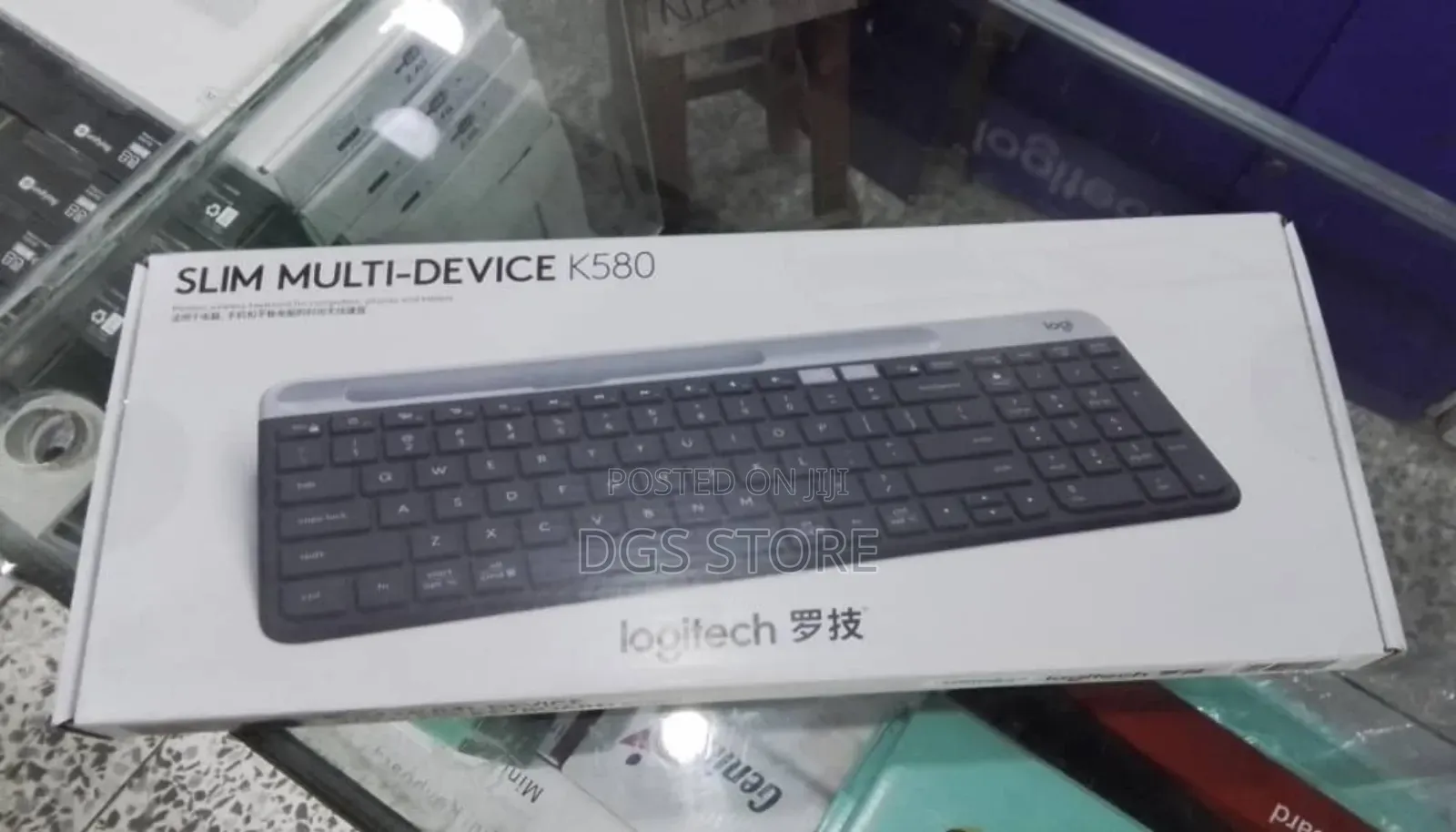 Logitech Slim Multi-Device Wireless Keyboard 