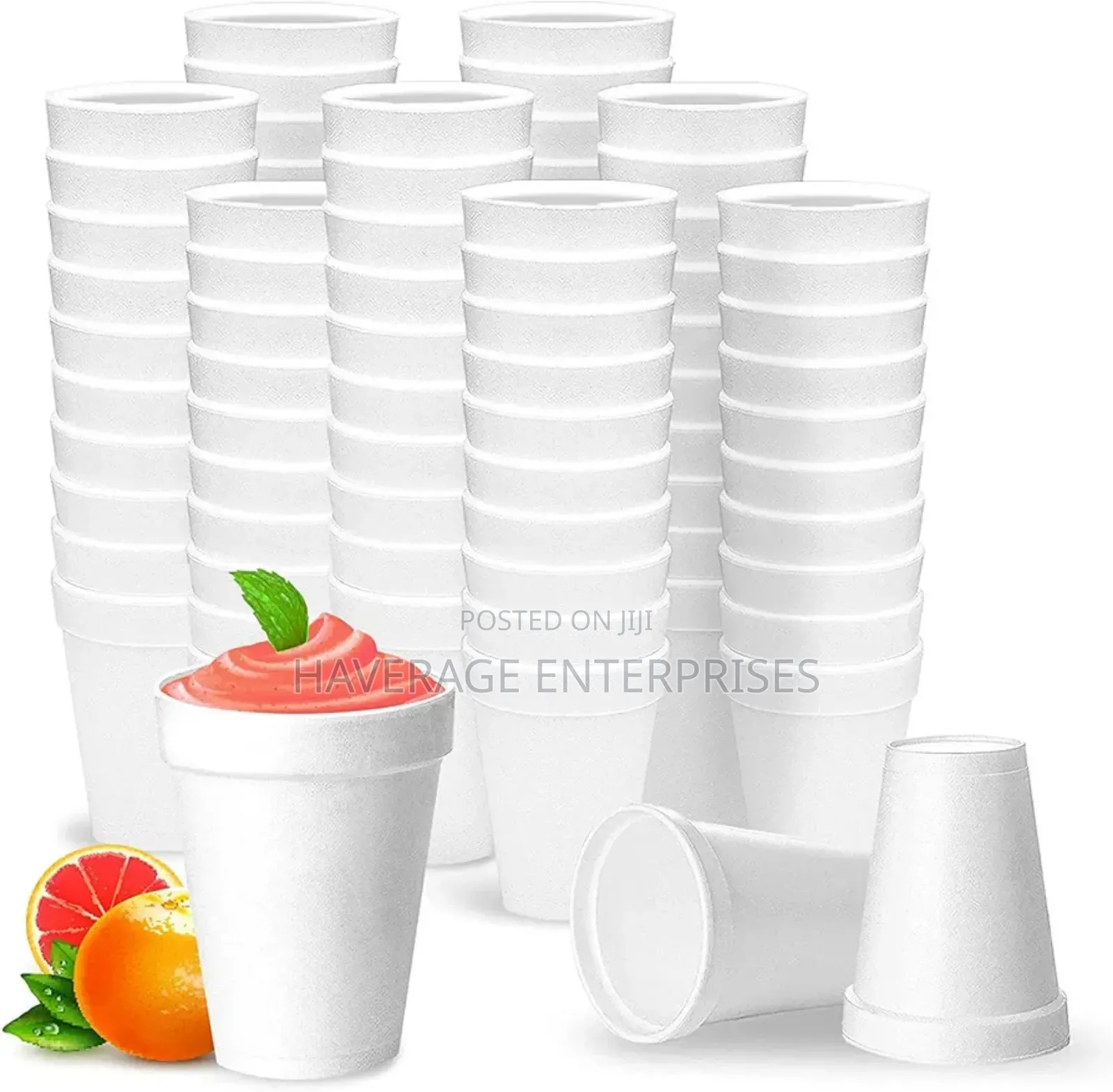 12oz White Foam Cup 500pces