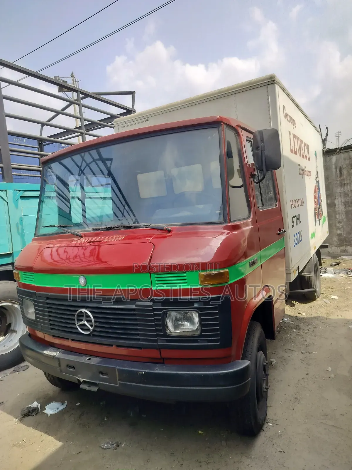 Mercedes Benz 608 Truck 1999 Red