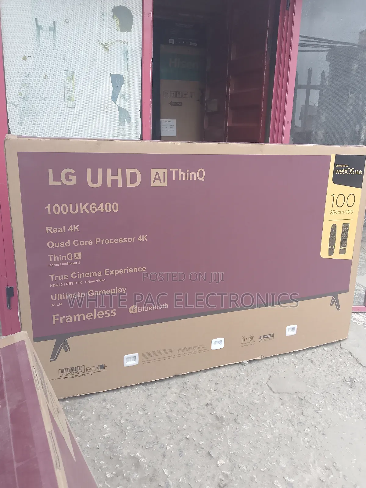 Original Lg 100"Inch Ai Webos Smart Tv Voice Magic Temote >2 Yrs