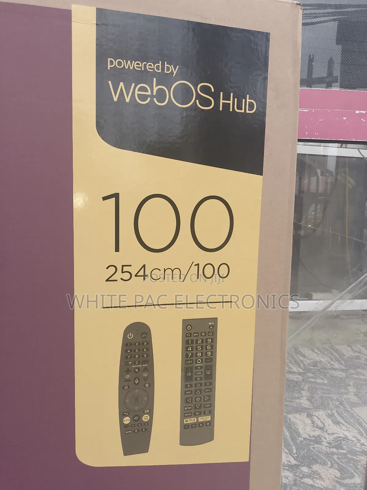 Original Lg 100"Inch Ai Webos Smart Tv Voice Magic Temote >2 Yrs