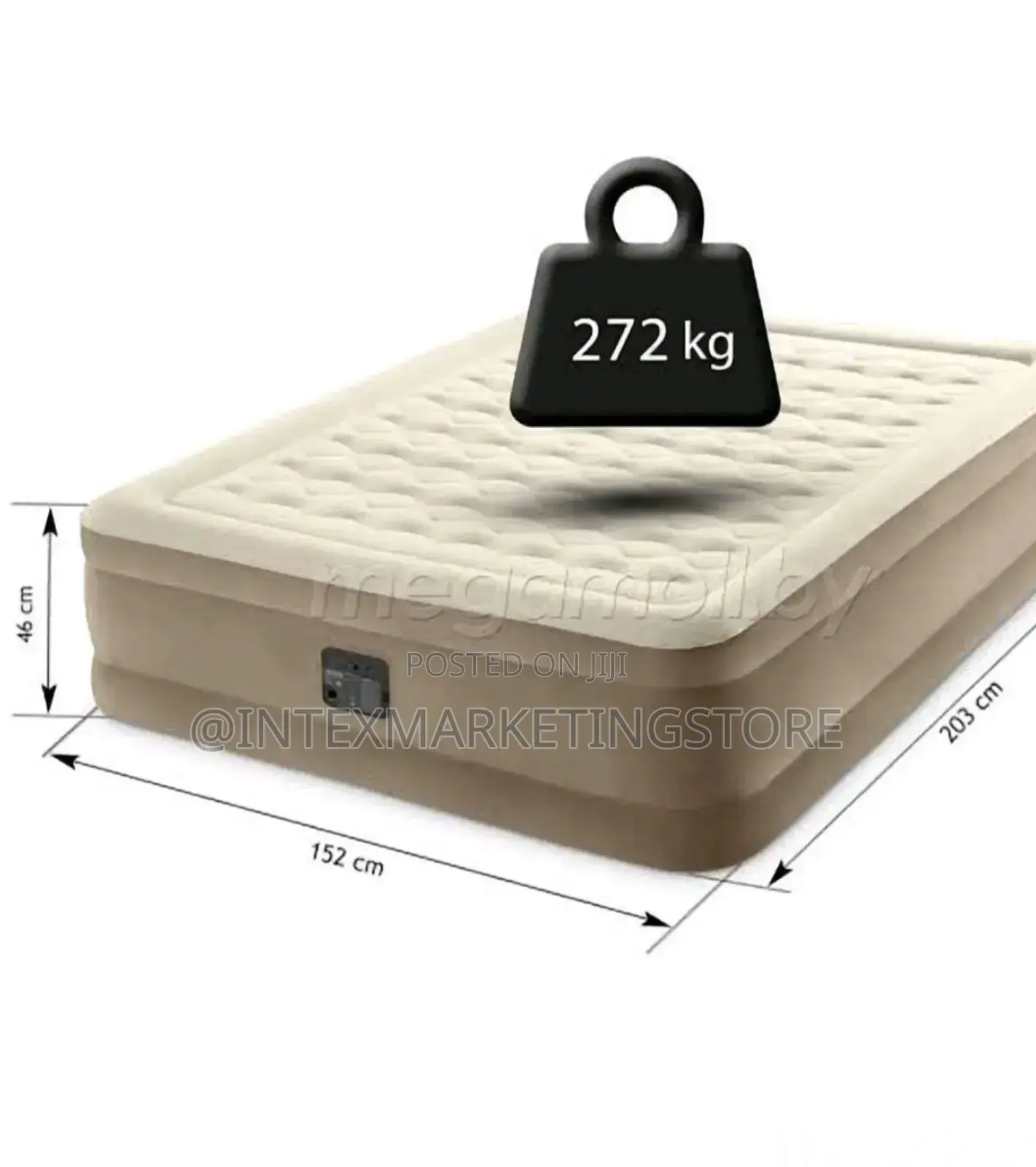 Intex 64428 Queen Dura-Beam Ultra Plush Airbed