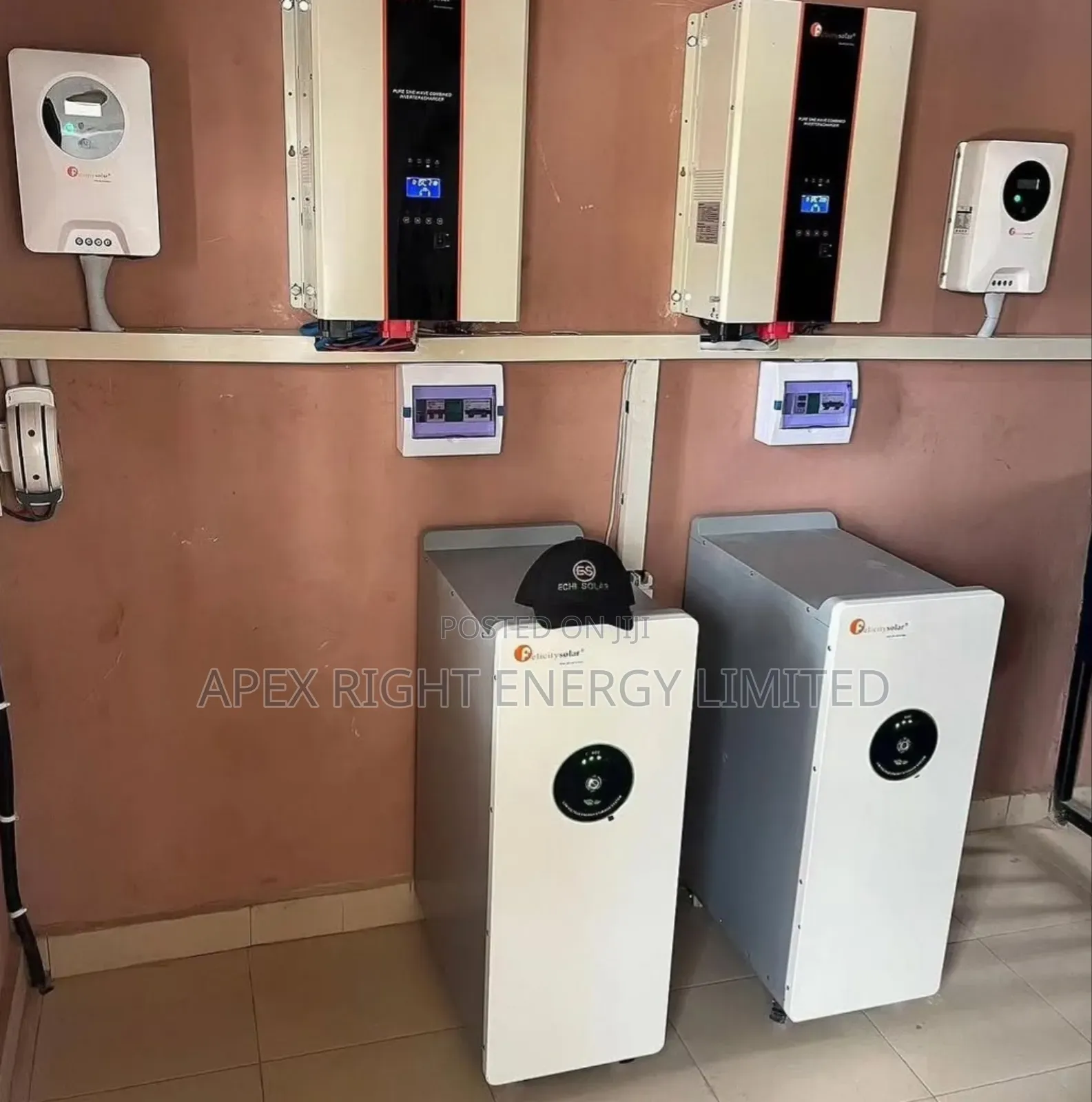 20kva/30kwh Felicity System/ 24pcs-550w At Ifako-ijaiye