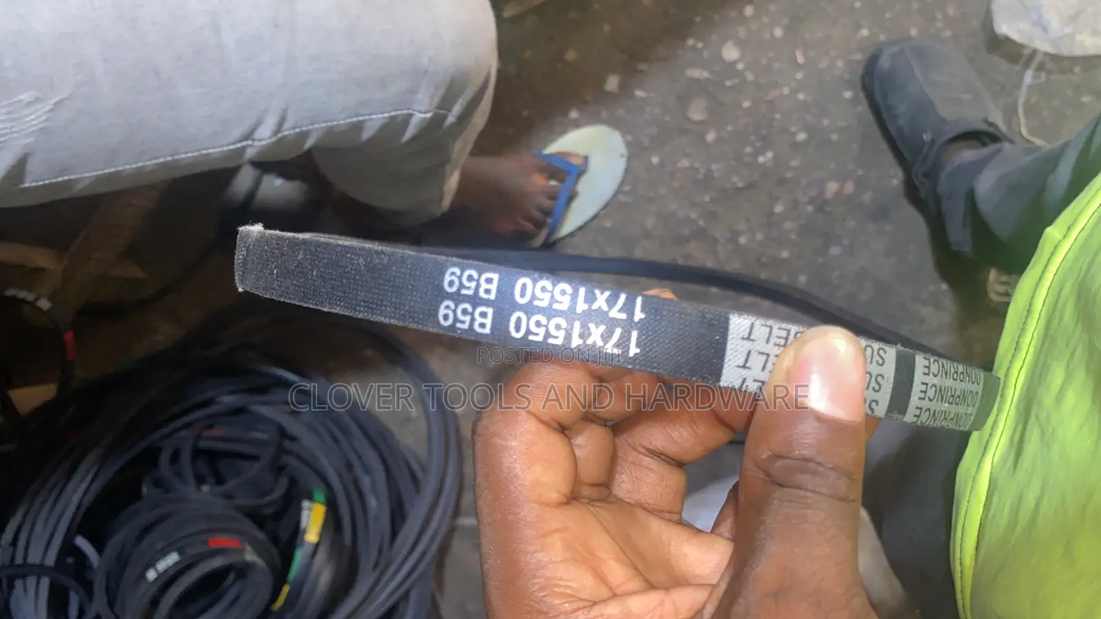 Classic Wrapped Rubber v-Belt B-1550l / 1590LW. All Sizes