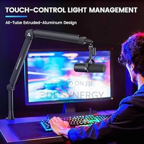 Pro Podcast USB Wired Desktop Microphone With Noise Cancella
