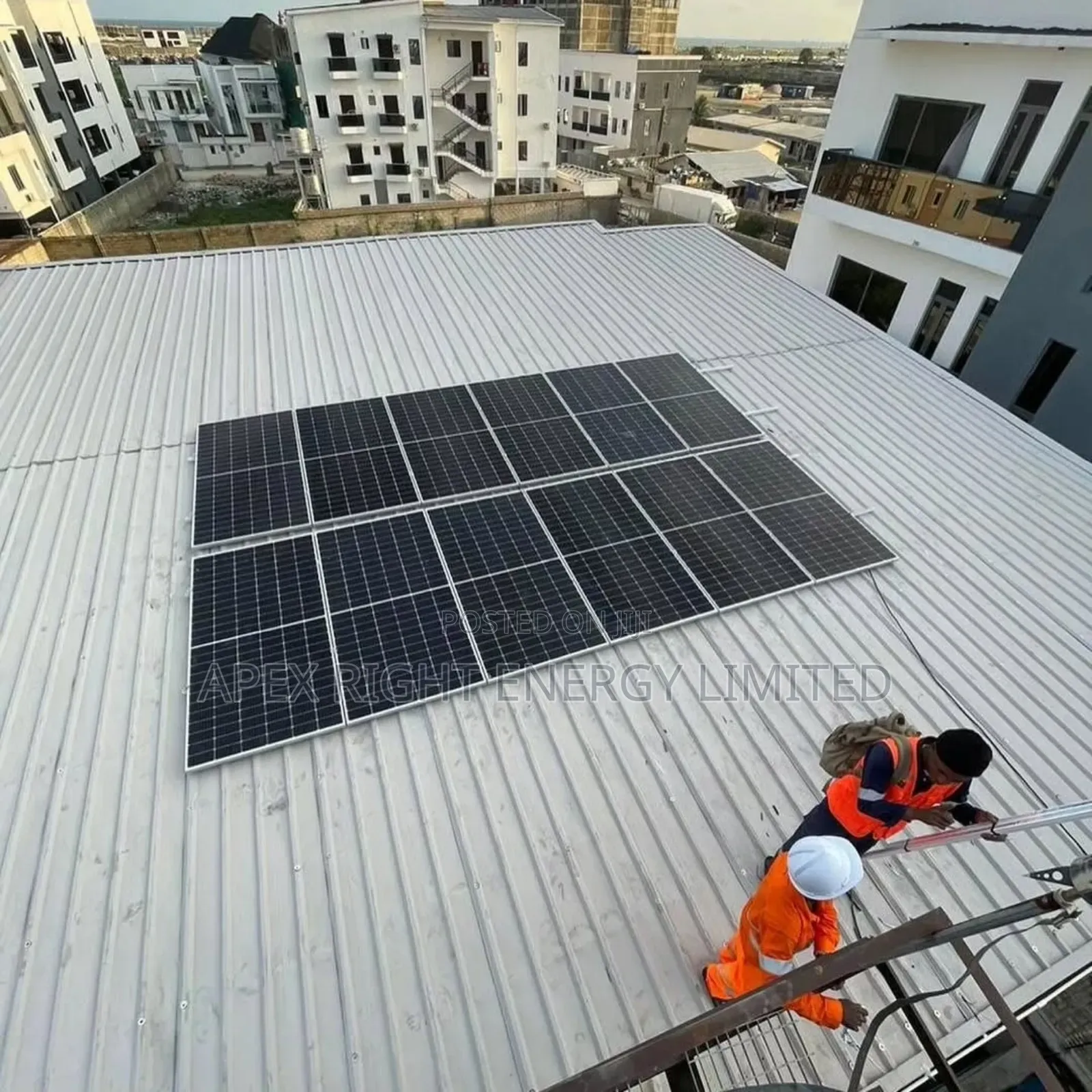 10kva Felicity System Setup/ 15kwh Lithium/ 12pc-650w Panels