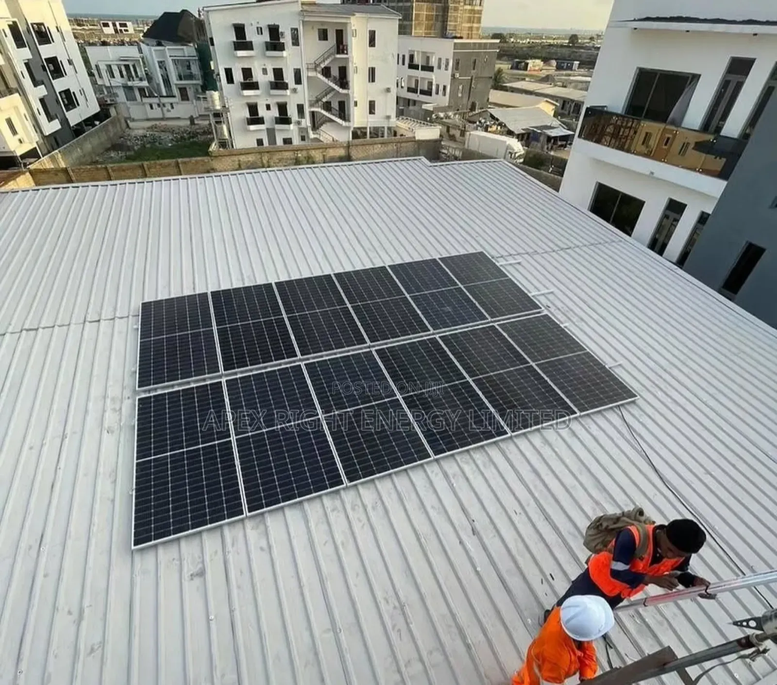 10kva/15kwh Felicity System Setup/ 12pcs_650watts Panel