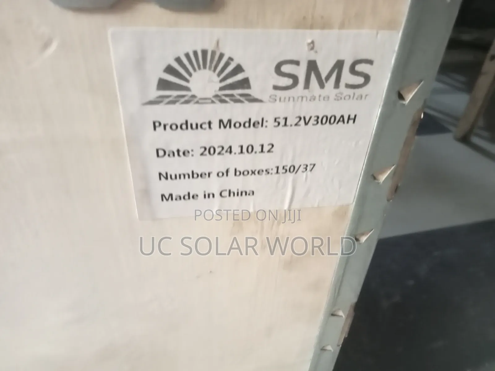 SMS 15kwh Lithium Battery