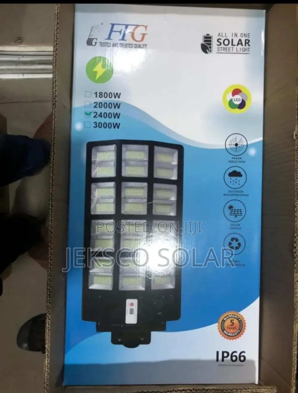 All in One Solar Street Light, 24eyes, 2400watts