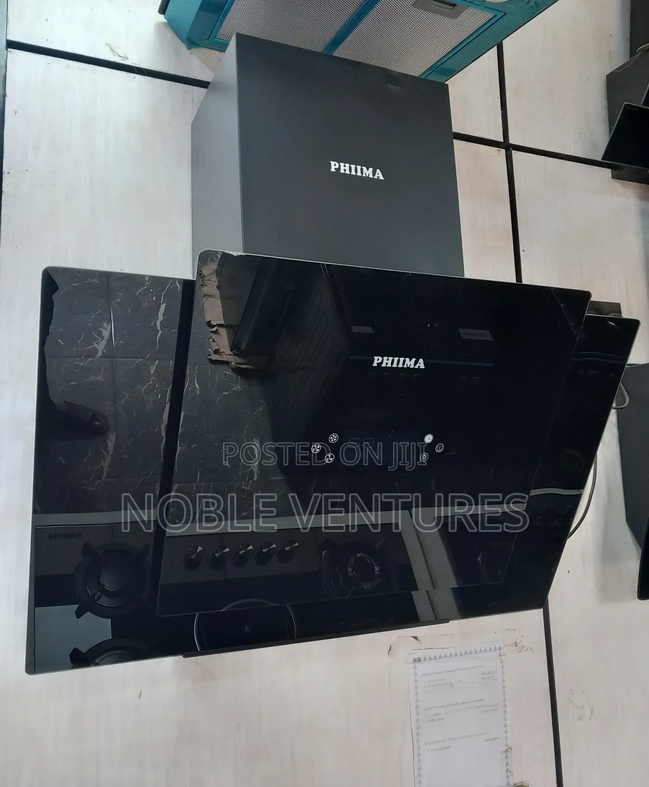 Phiima Range Hood Handwaved Control 90cm Plasma 100%Copper