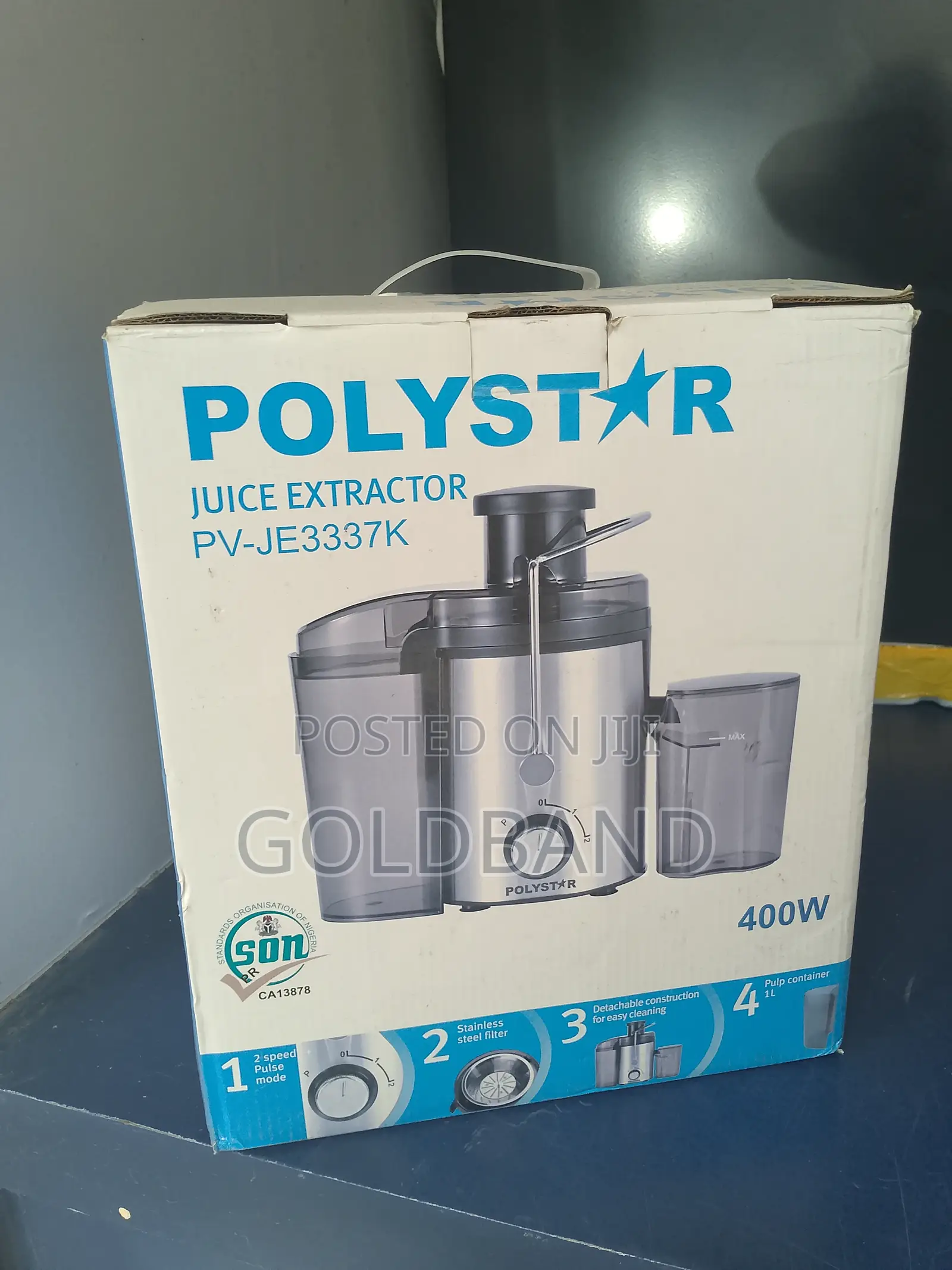Polystar Pv-Je333k 68mm Freshly Extracted Juice Extractor