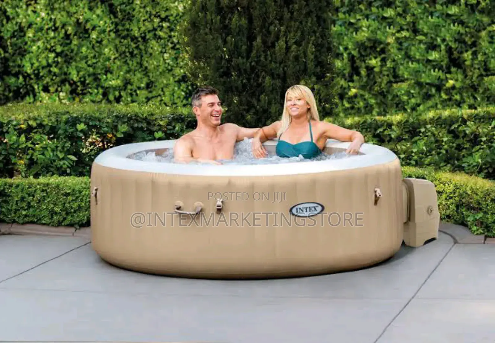 Intex 28426 Round Bubble Spa 196x71 Cm - 4 Seats
