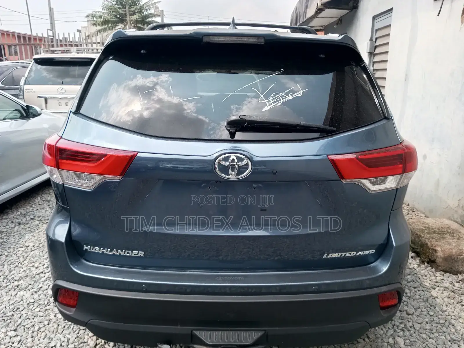 Toyota Highlander Limited V6 4x4 (3.5L 6cyl 6A) 2016 Blue