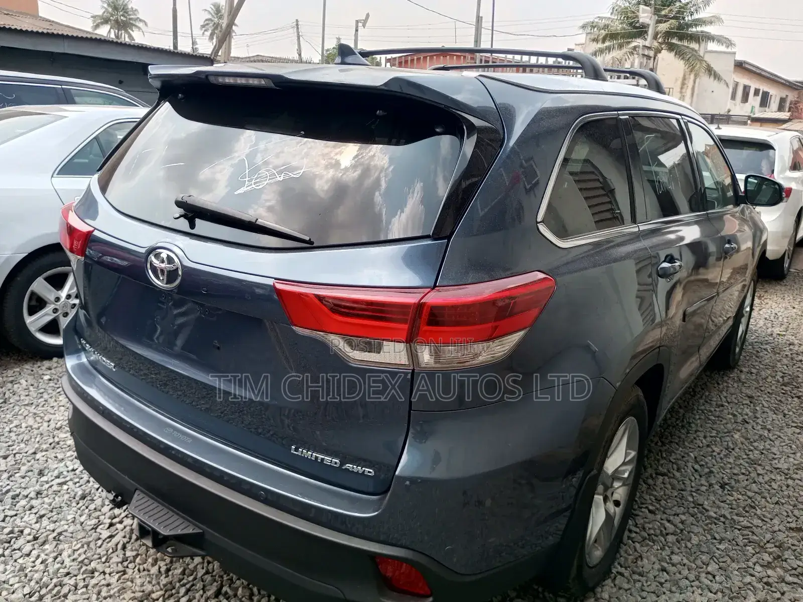 Toyota Highlander Limited V6 4x4 (3.5L 6cyl 6A) 2016 Blue