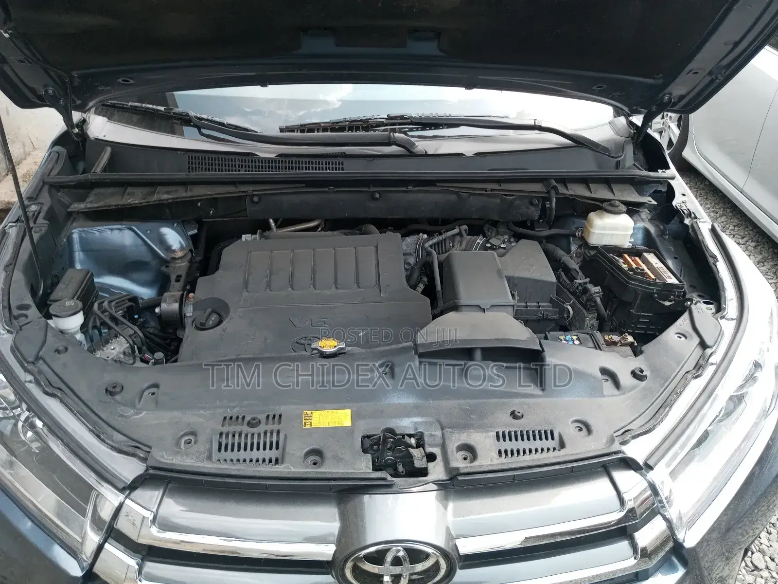 Toyota Highlander Limited V6 4x4 (3.5L 6cyl 6A) 2016 Blue