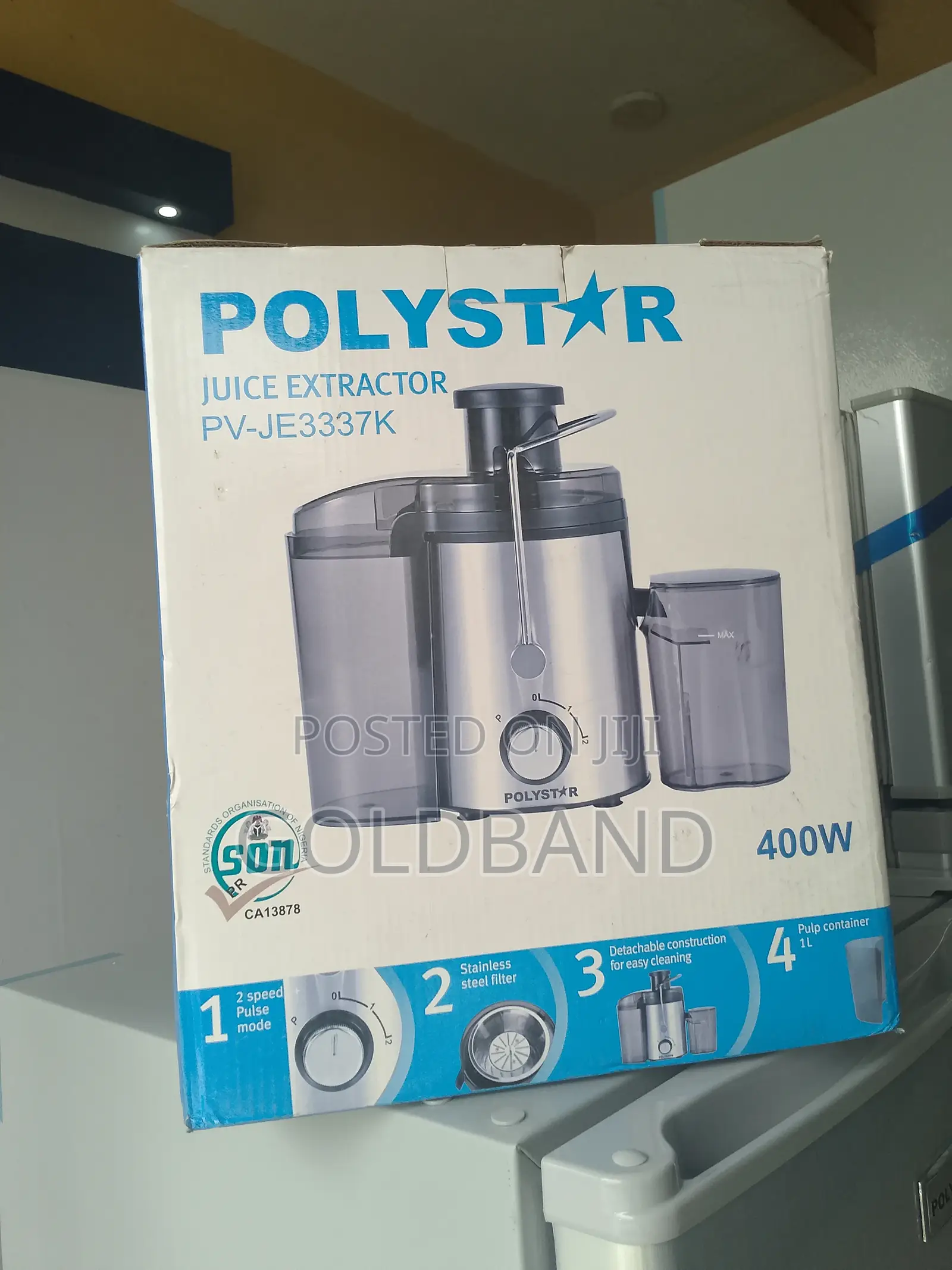 Polystar 68mm Juice Extractor (Unlock Power of Fresh Juice)