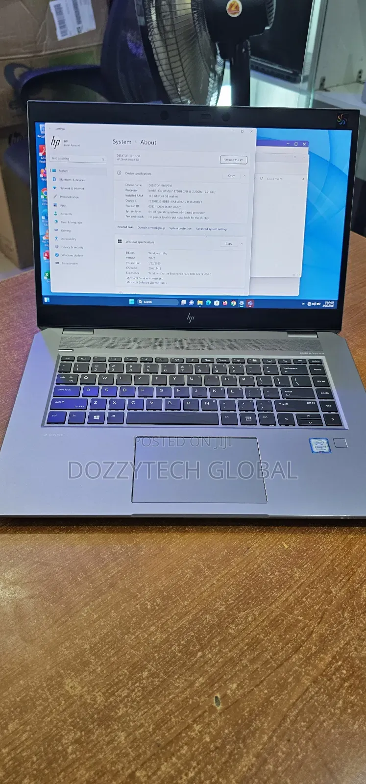 Laptop HP ZBook Studio G5 16GB Intel Core I7 SSD 512GB
