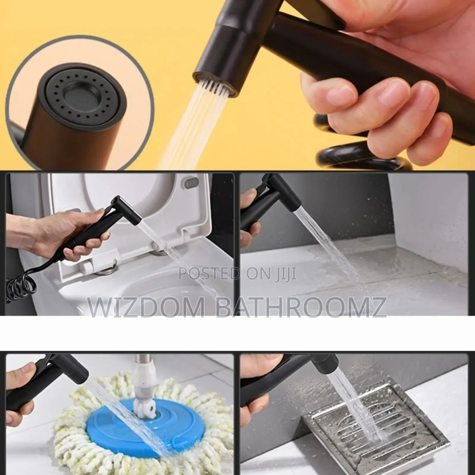 Black Anal Wash