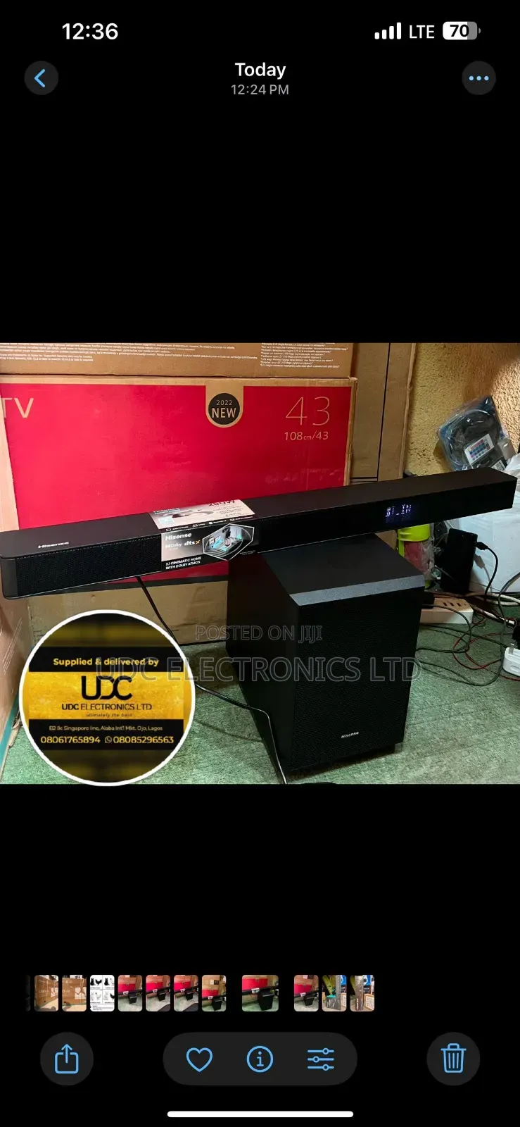Hisense AX3100G 280w Soundbar