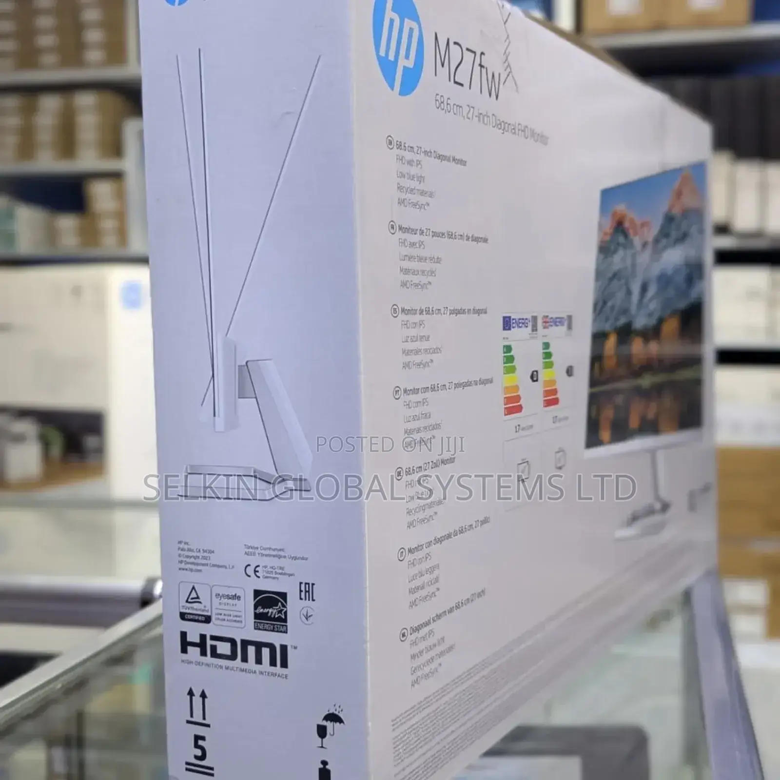 Hp M27fw (27" ) Full HD IPS Monitor