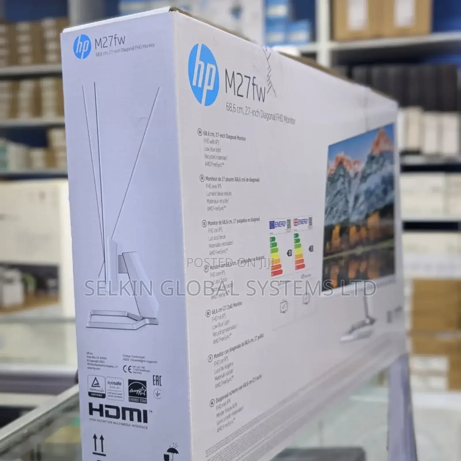 Hp M27fw (27" ) Full HD IPS Monitor