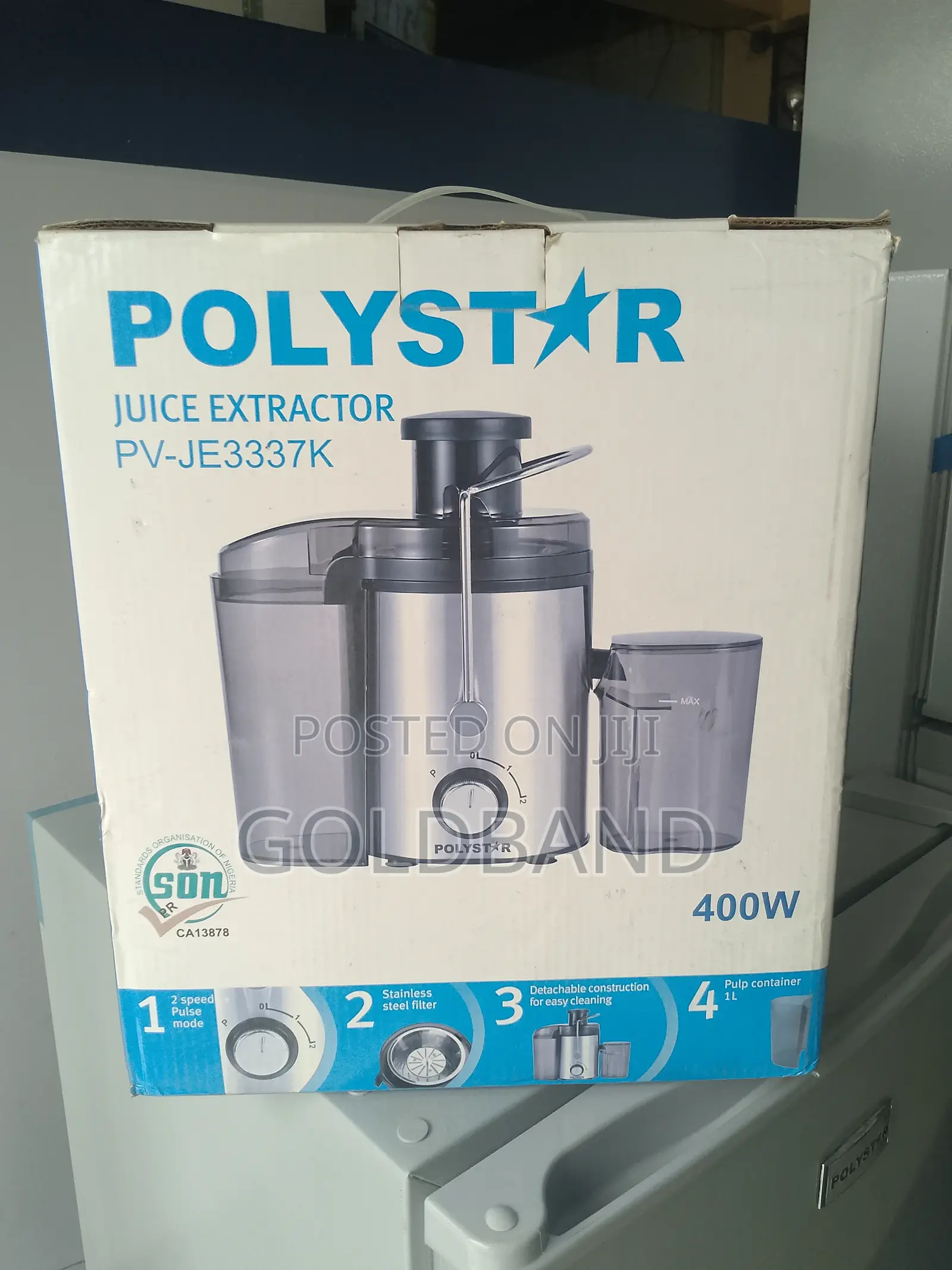 Polystar Pv-je333k 68mm Juice Extractor For Fresh Juice