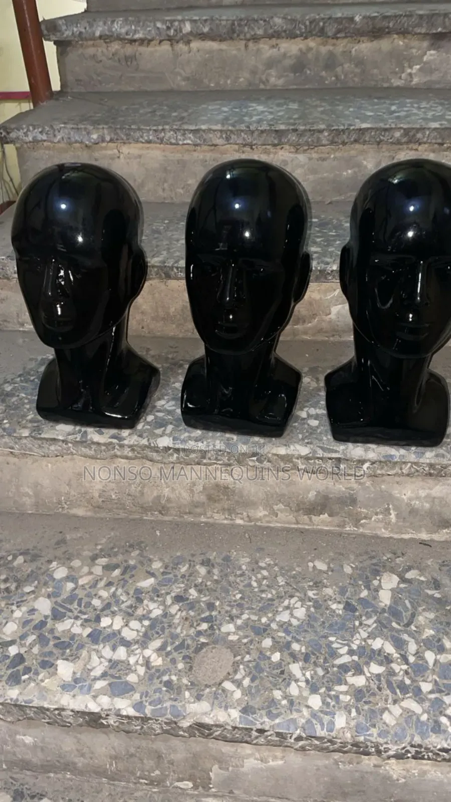 Fibre Made Mannequin Heads For Caps