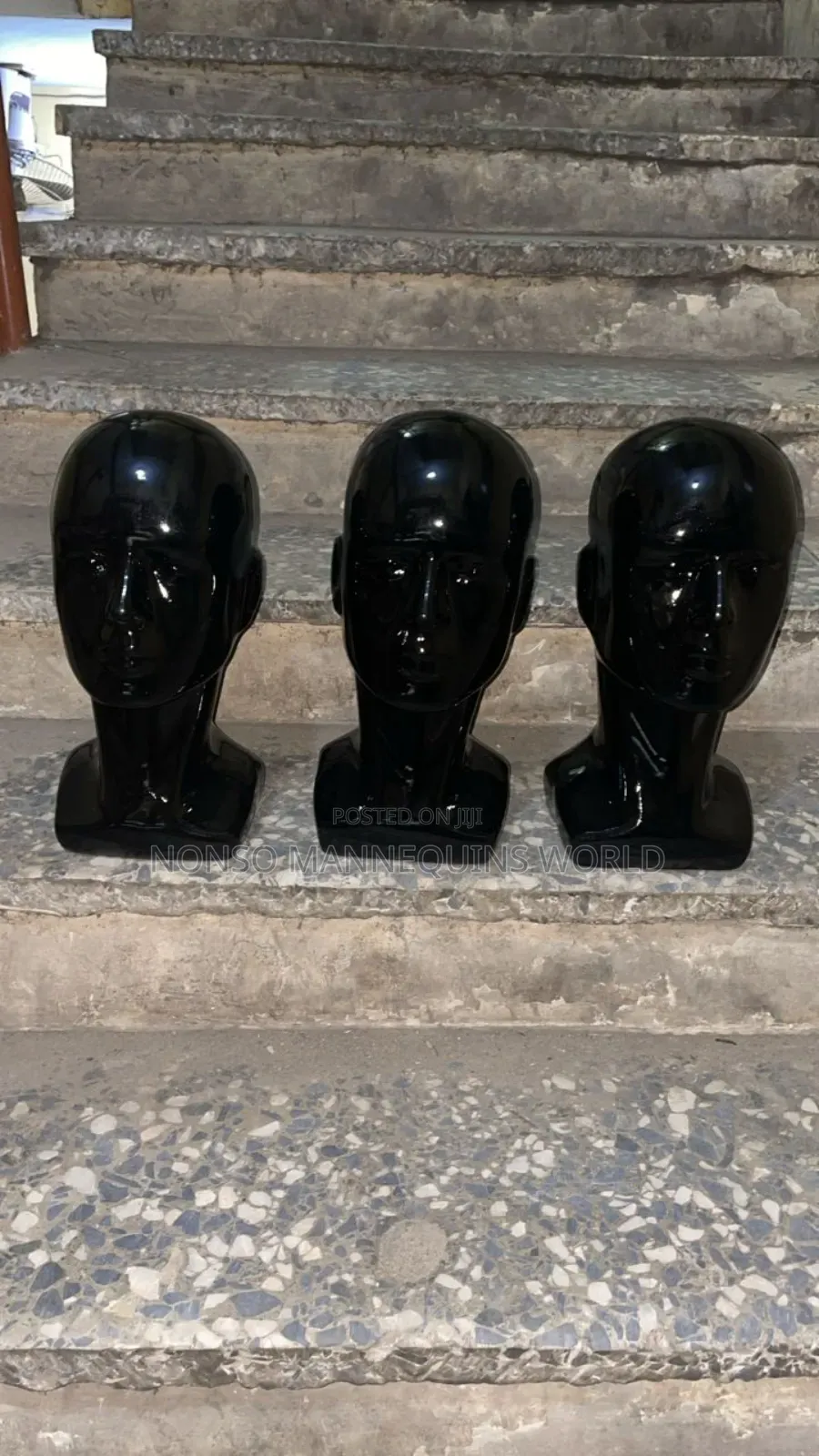 Fibre Made Mannequin Heads For Caps