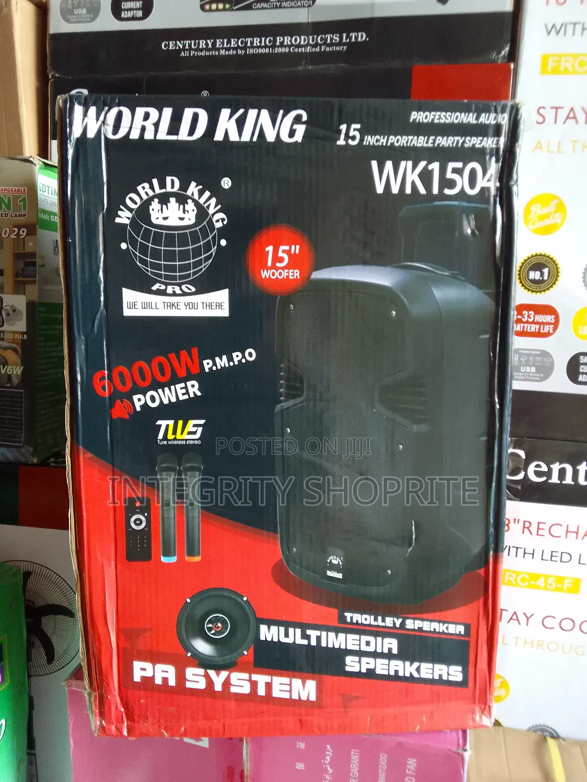 World King Multimedia Speaker System 15woofer 6000W