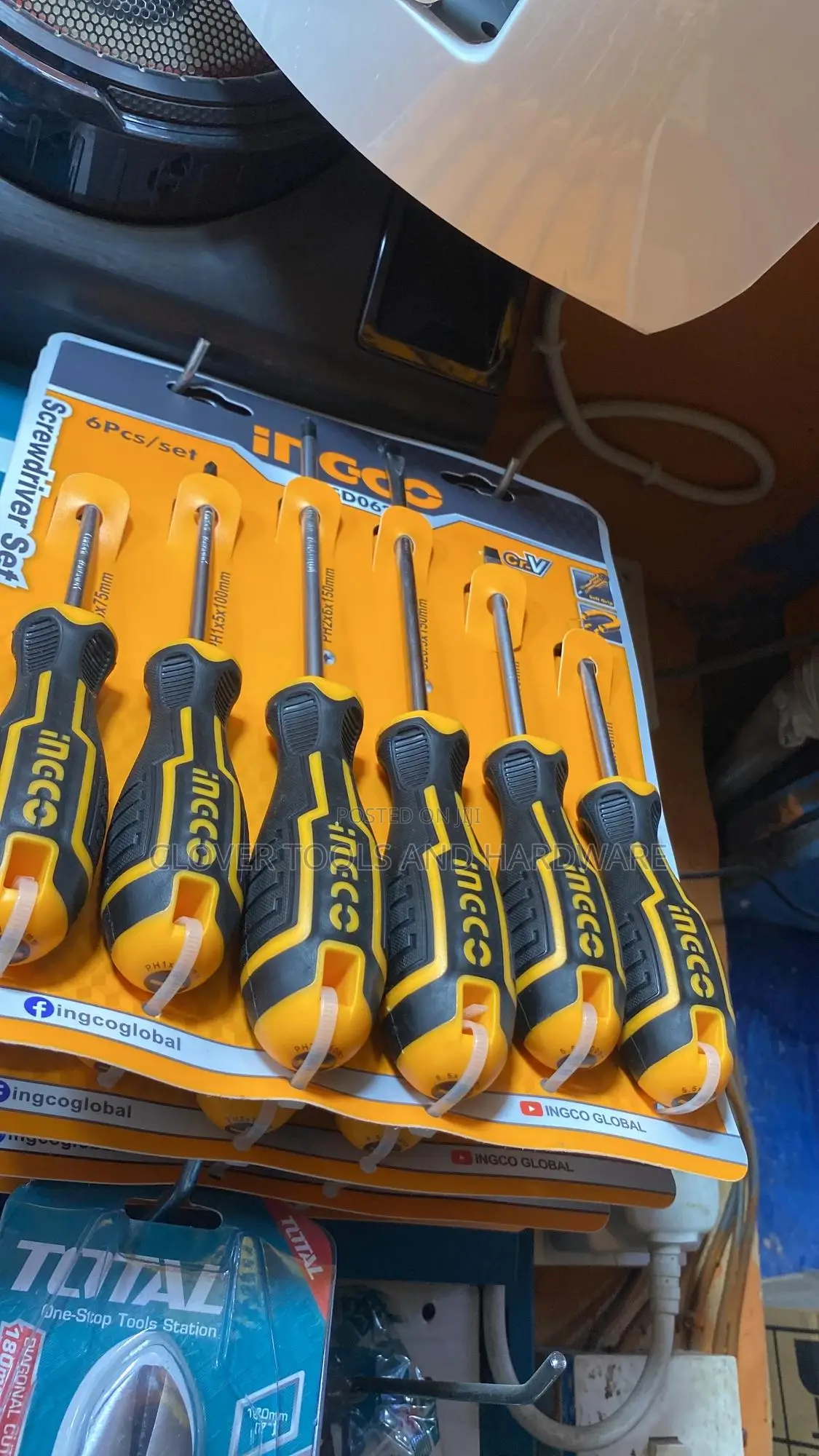 Ingco Total 6pcs Screwdriver Set
