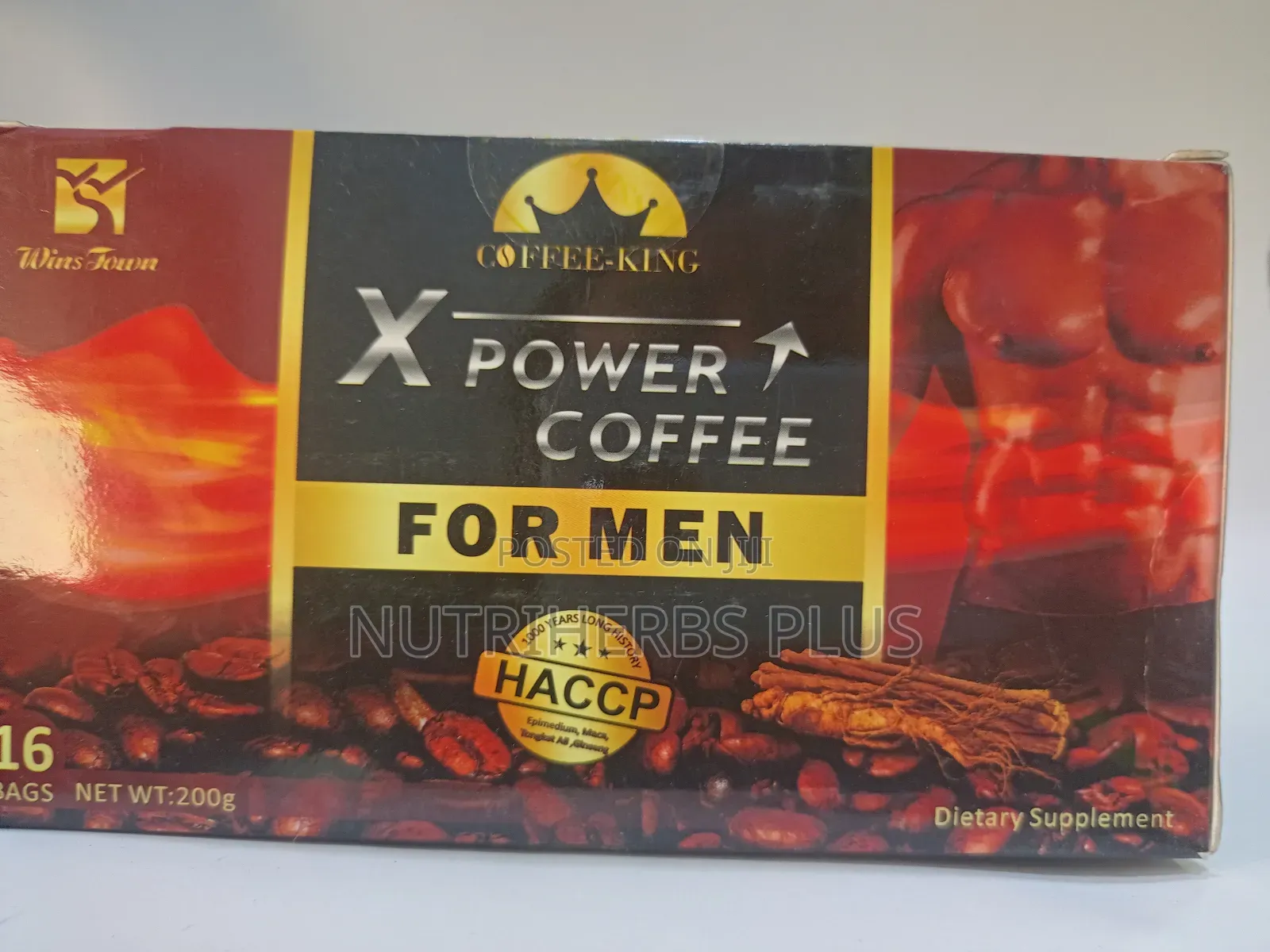 X-Power Coffee for Men Rich Intongkat Ali for Libido Booster