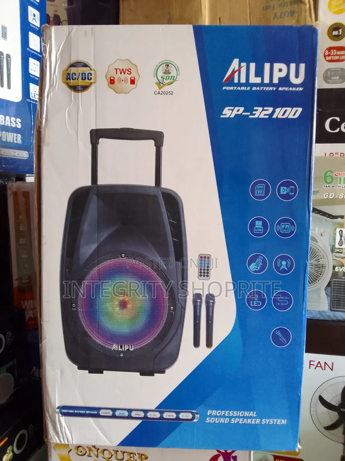 Ailipu Portable Pubic Speaker Sp-32100