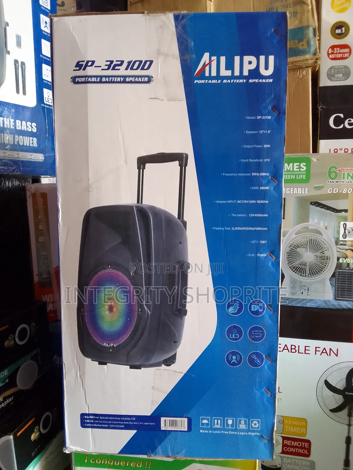 Ailipu Portable Pubic Speaker Sp-32100