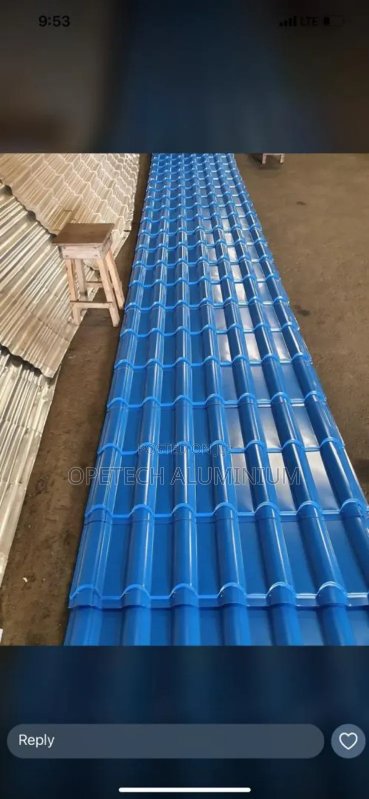 Metrocopo Aluminium Roofing Sheet