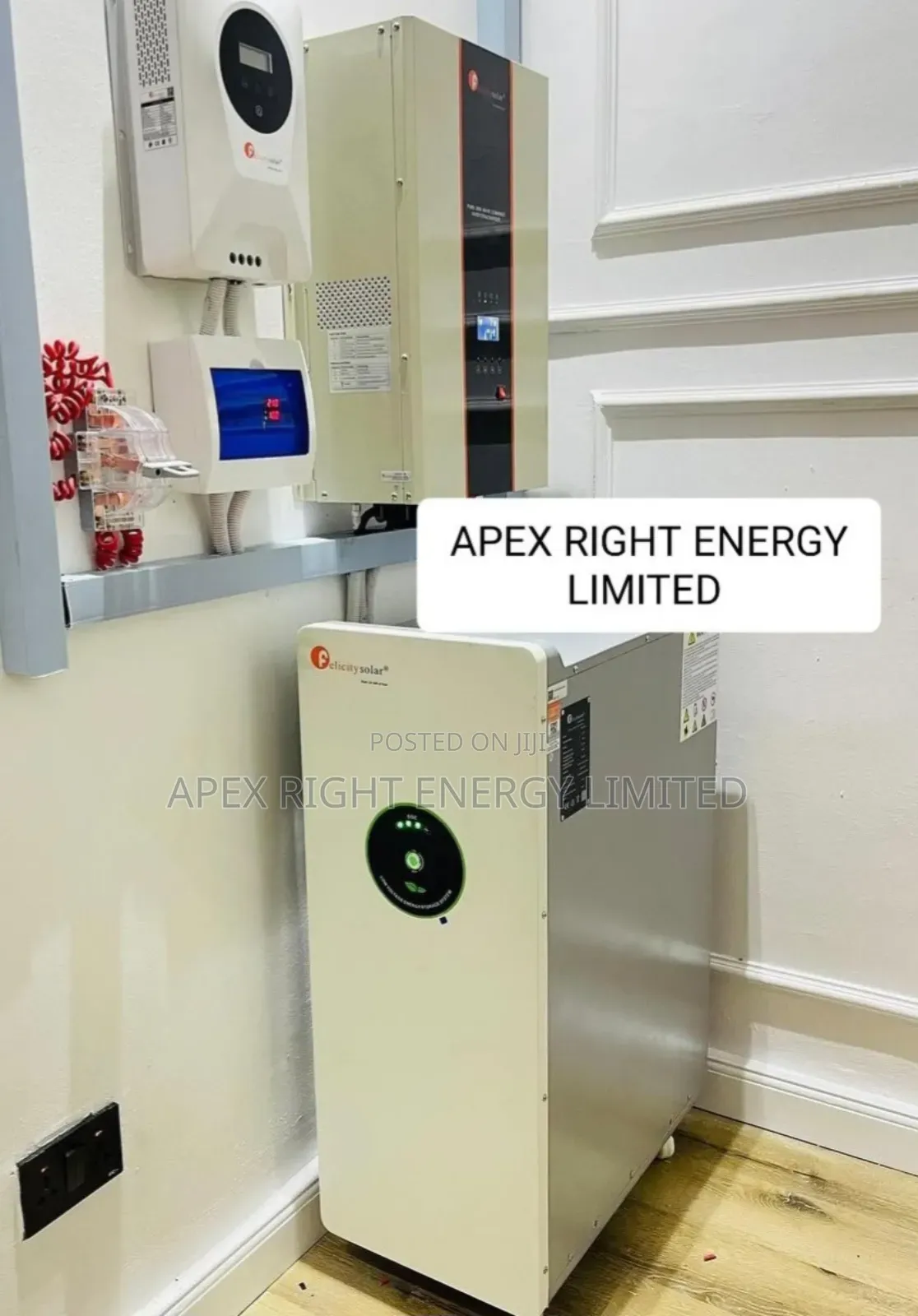 10kva-48v System Setup/ 15kwh Lithium/ 12pcs-650watts Panels