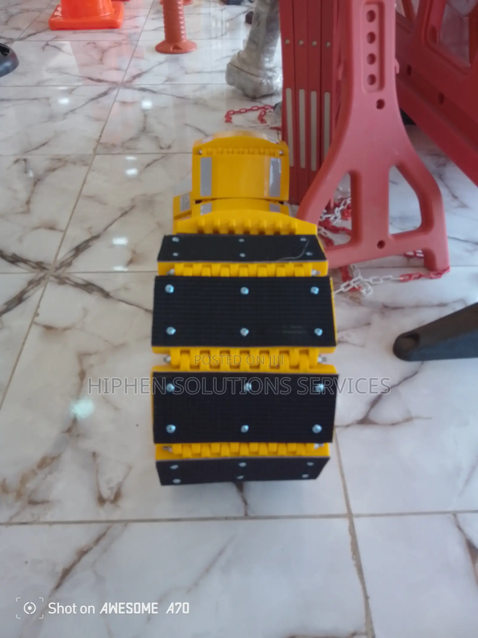 Speed Hump Portable Rollout