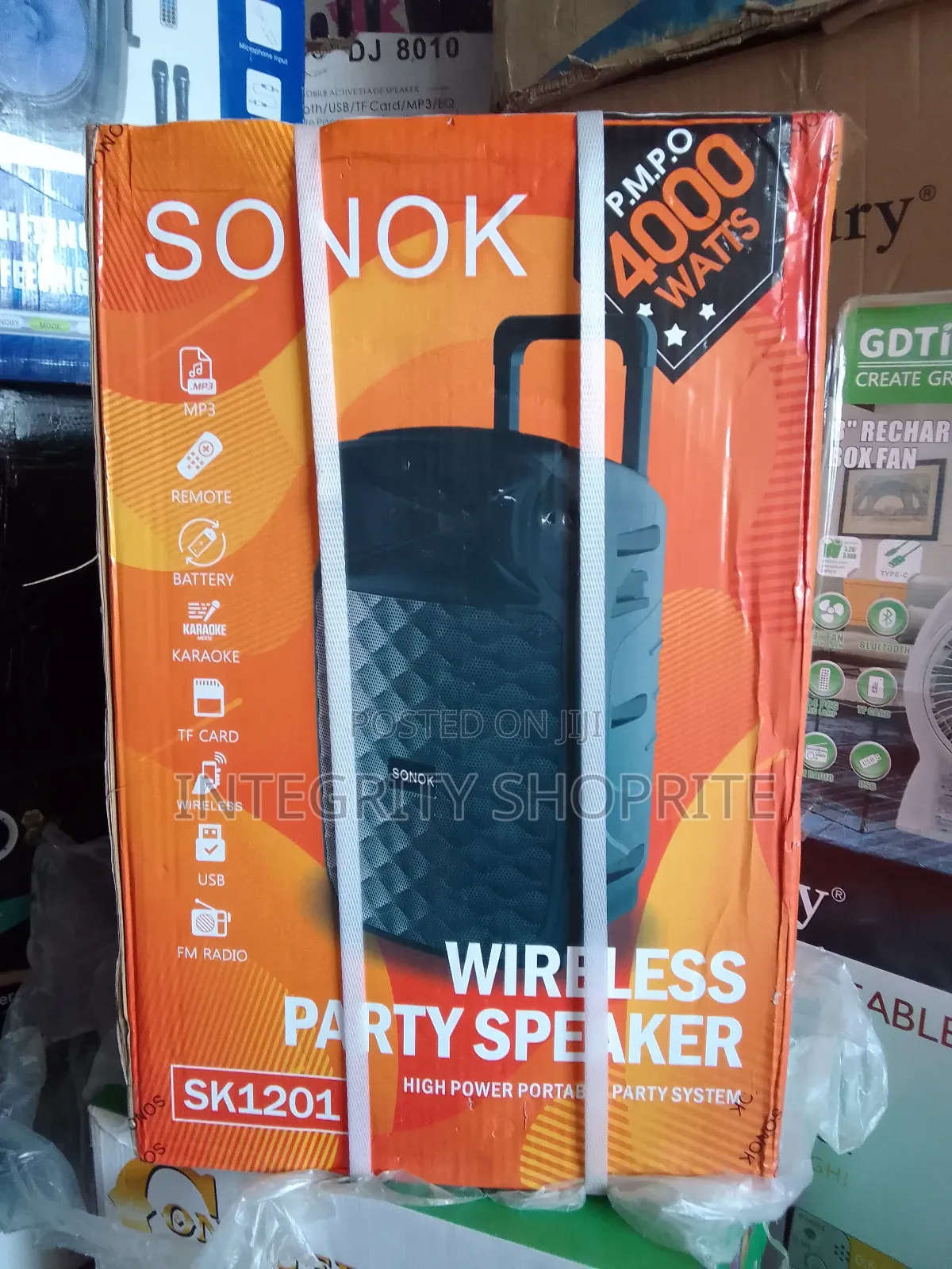 Sonok Wirless Portable Party Speaker 4000watts