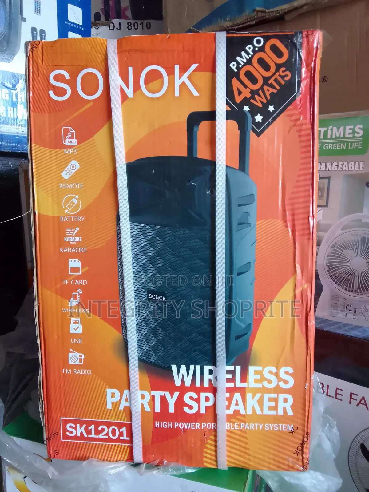 Sonok Wirless Portable Party Speaker 4000watts