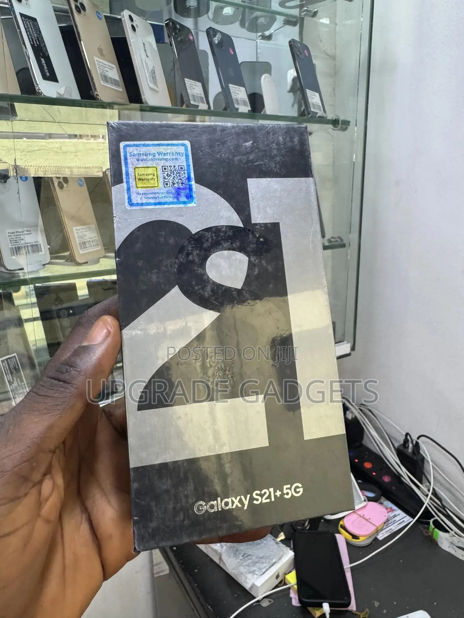 New Samsung Galaxy S21+ 5G 128 GB Rose Gold