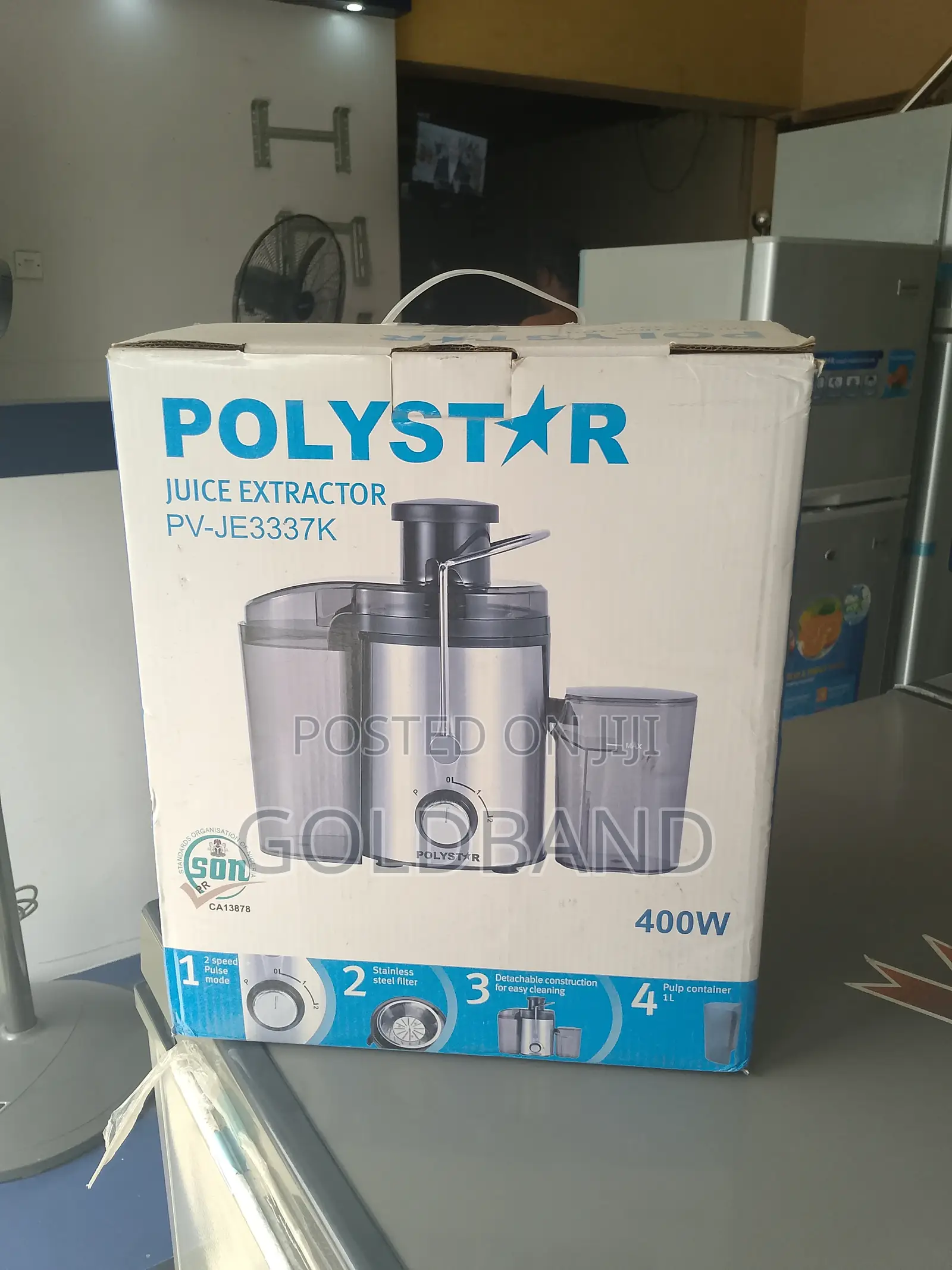 Polystar 68mm Juice Extractor (Resistance to Scratches)