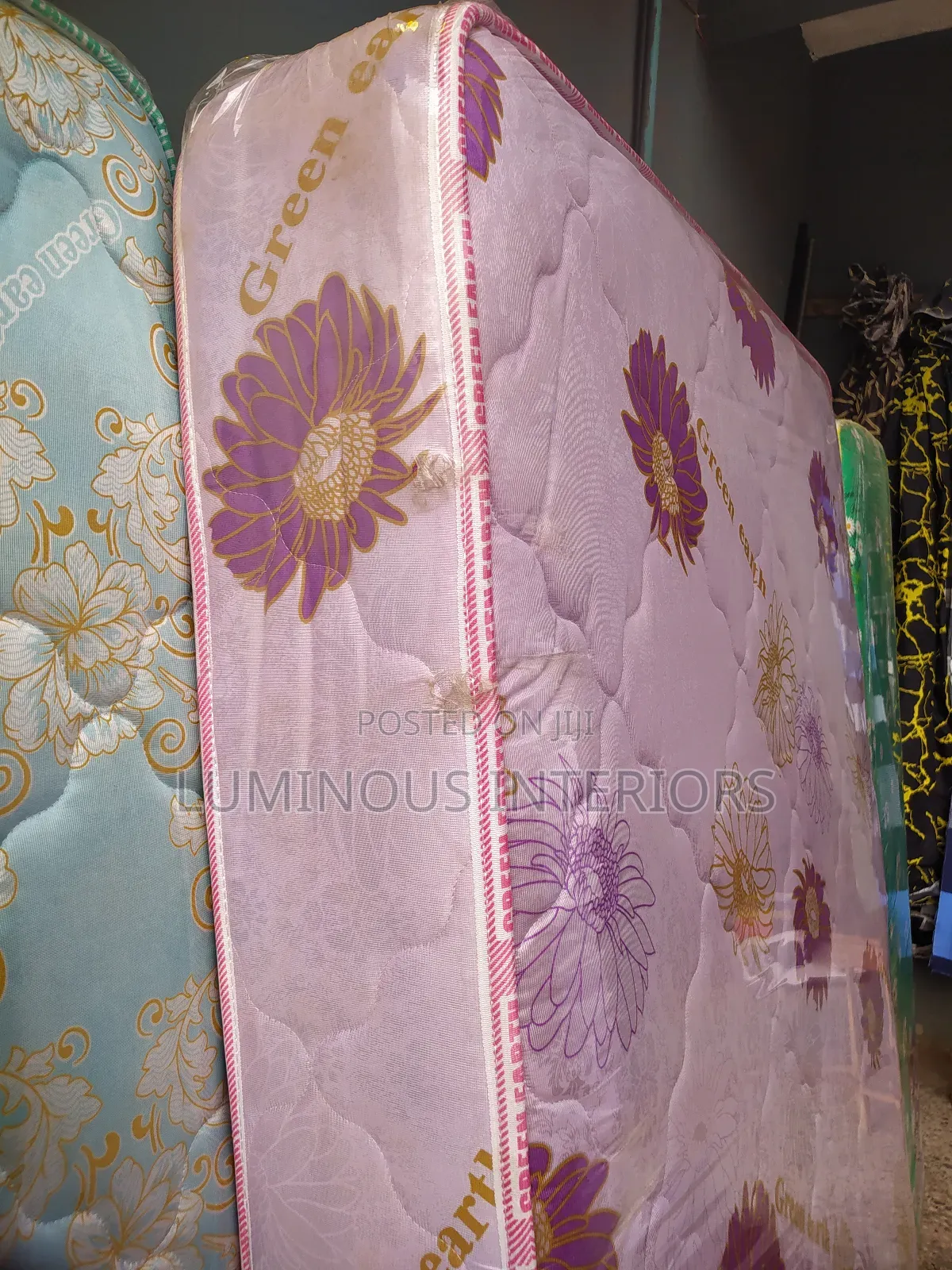 4 BY 6ft 8 INCHES MATTRESS ( Green Earth )
