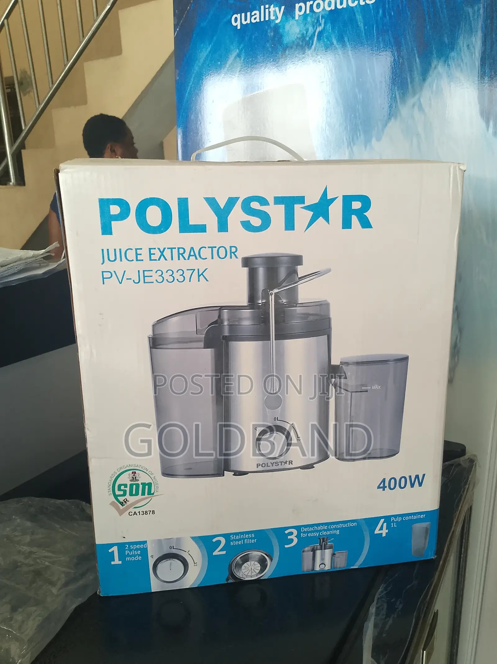 Polystar 68mm Juice Flow Extractor Pv-Je3337k