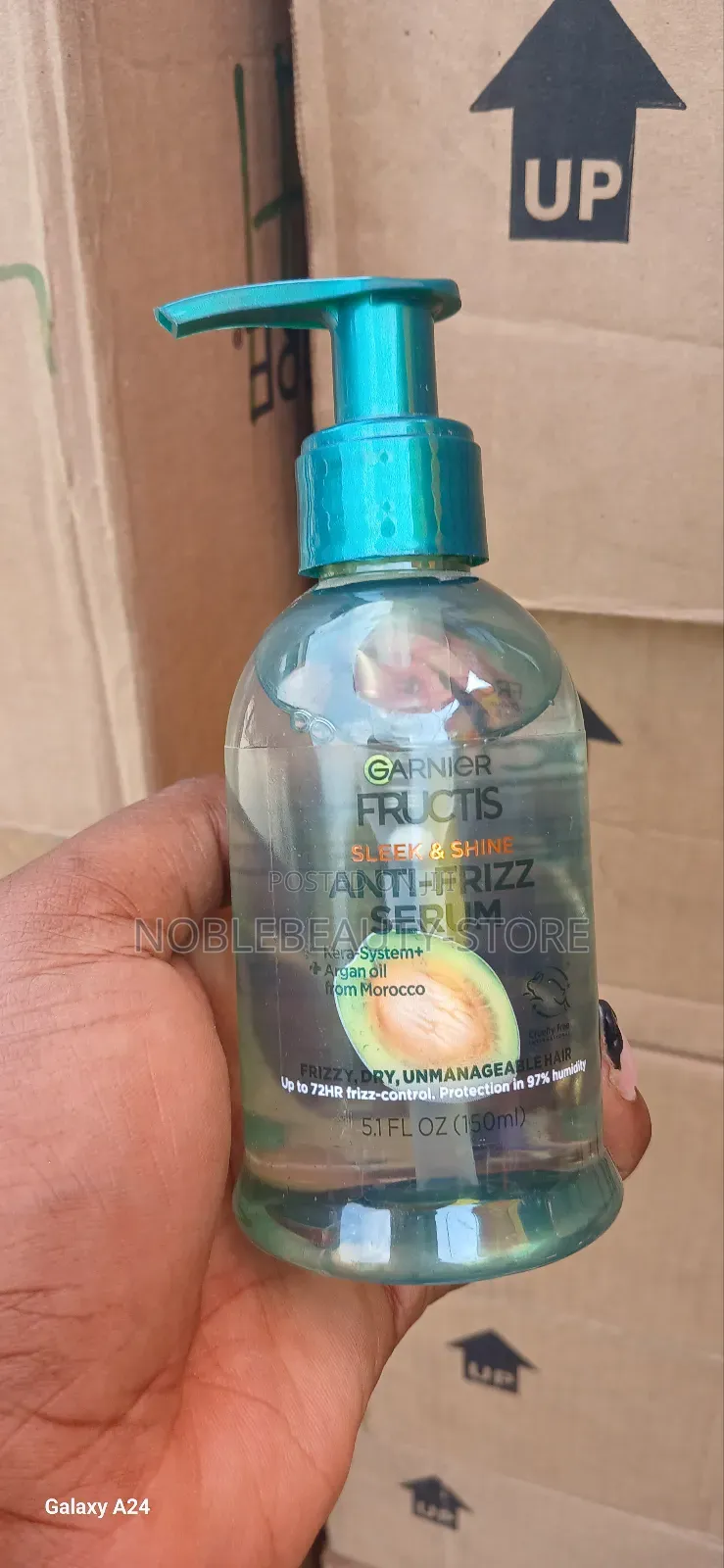 Garnier Fructis Anti-Frezz Serum for Bone Straight