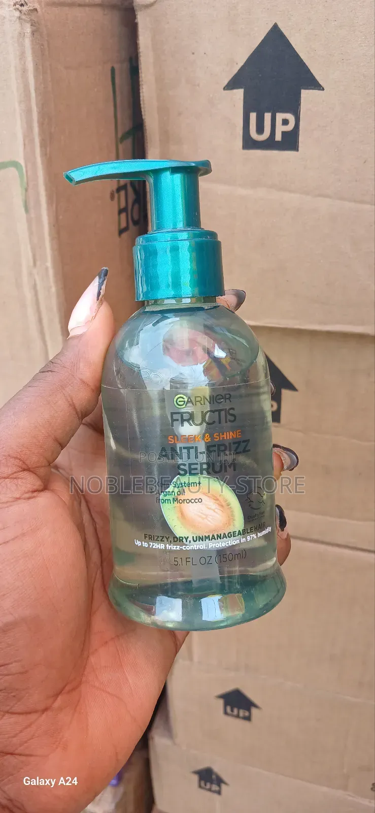 Garnier Fructis Anti-Frezz Serum for Bone Straight