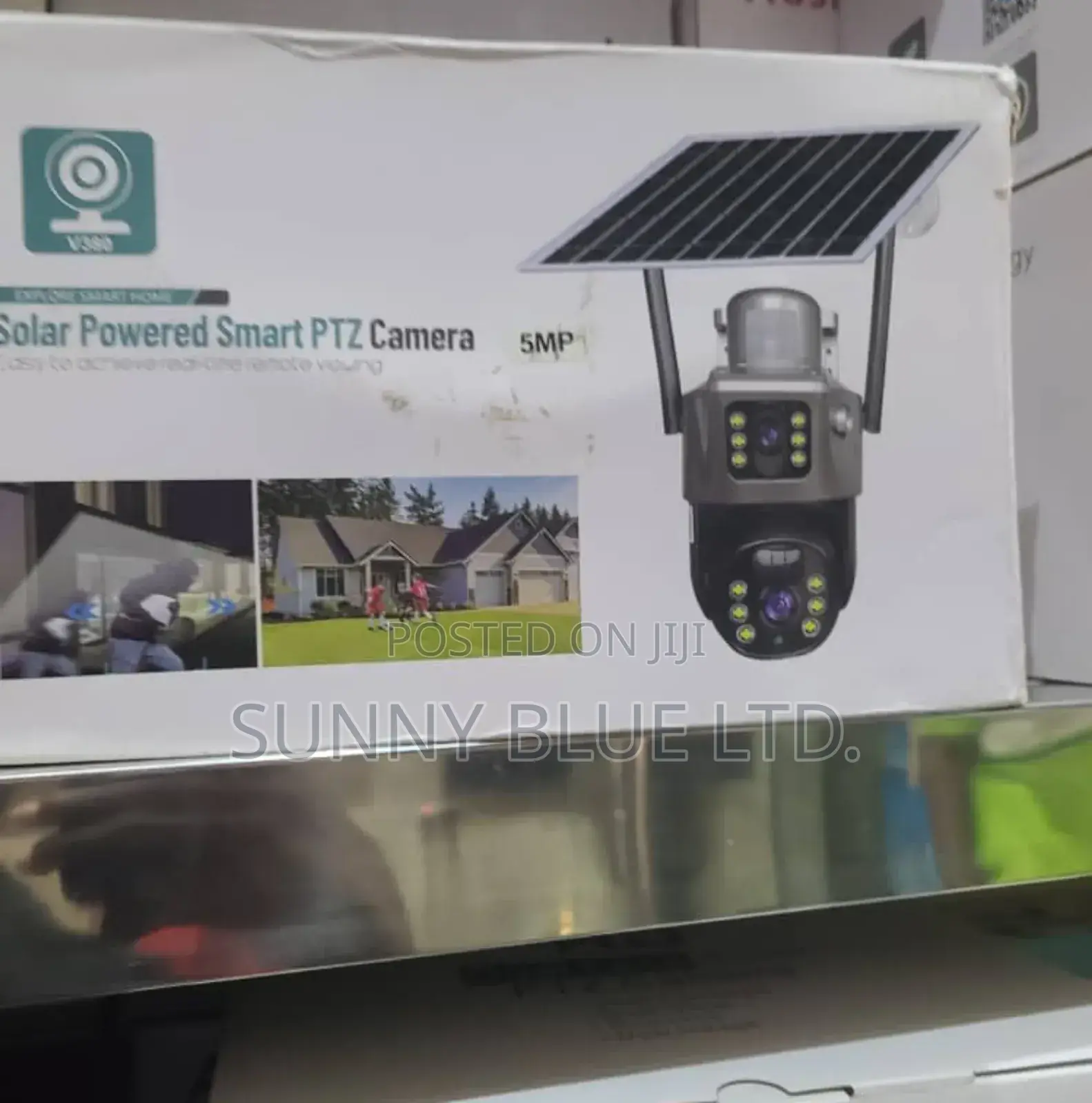 4g Solar Dual Lens PTZ Camera
